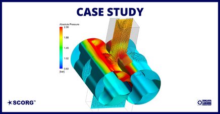 Case study: Roots blower numerical mesh with conformal interface
