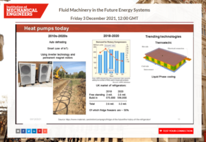 Fluid Machinery in the Future Energy Systems webinar Dec 2021